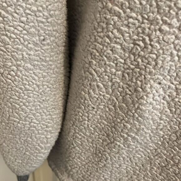 Disney Spirit Jersey Walt Disney World Gray Sherpa Fleece Sweatshirt Casual - Picture 9 of 13